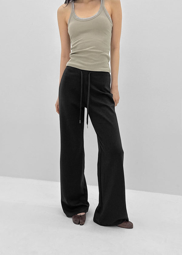 [MADE] Janice Wide Bootcut Banding Pants