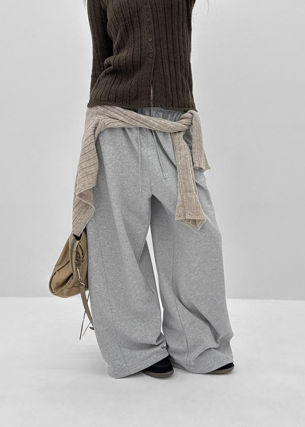 [MADE] Pimpong Panel Wide Banded Pants