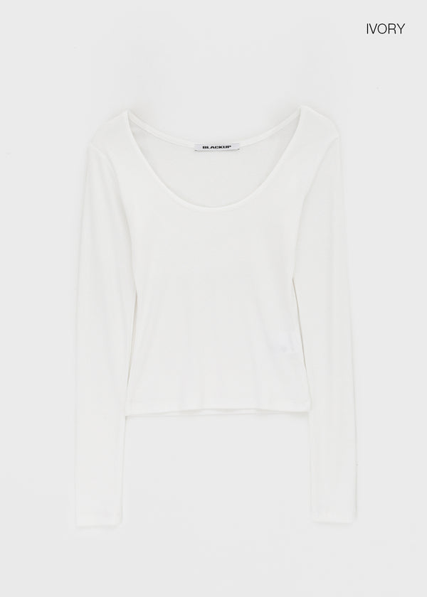 [MADE] Zencu U-Neck Layered Long-Sleeve Tee