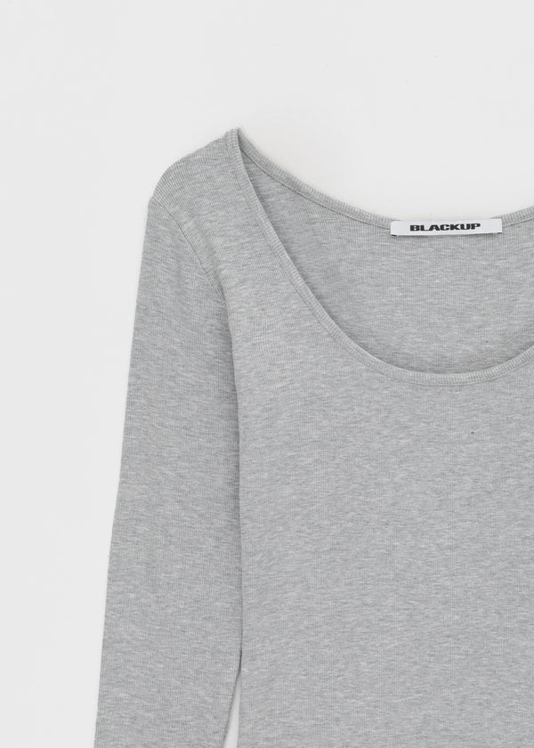 [MADE] Zencu U-Neck Layered Long-Sleeve Tee