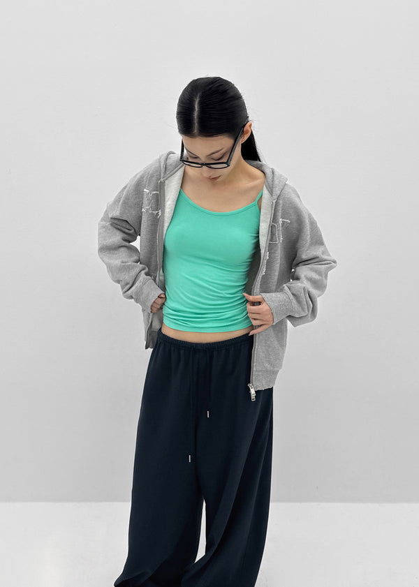 [MADE] Plbun Applique Hood Zip-Up (Set Available)