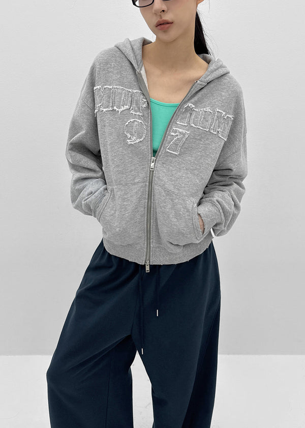 [MADE] Plbun Applique Hood Zip-Up (Set Available)