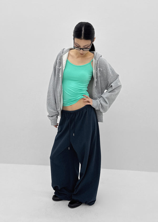 [MADE] Pimpong Panel Wide Banded Pants