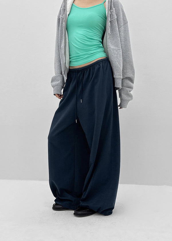 [MADE] Pimpong Panel Wide Banded Pants