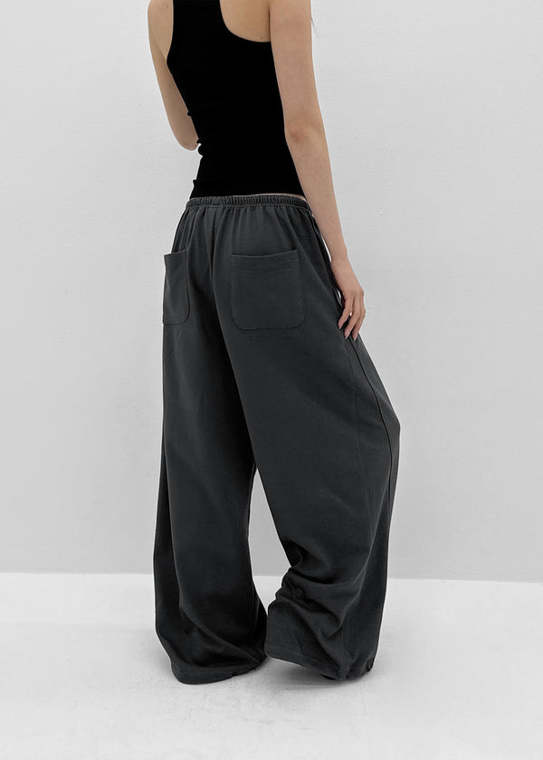 [MADE] Pimpong Panel Wide Banded Pants