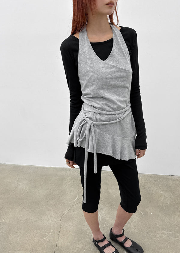 Latof Tencel Basic Long Sleeve T-Shirt