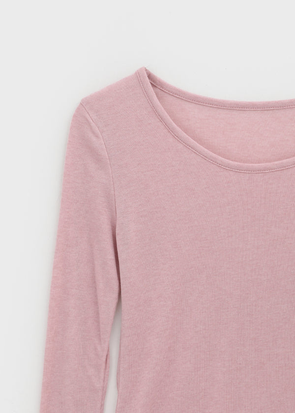 Latof Tencel Basic Long Sleeve T-Shirt