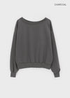 Herizel Loose Fit Off-Shoulder Sweatshirt