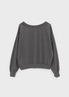 Herizel Loose Fit Off-Shoulder Sweatshirt