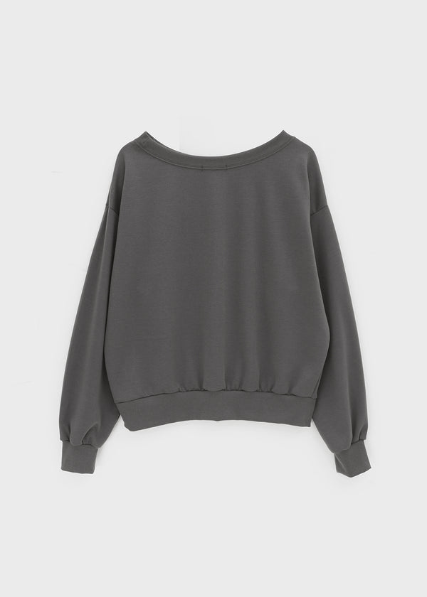 Herizel Loose Fit Off-Shoulder Sweatshirt