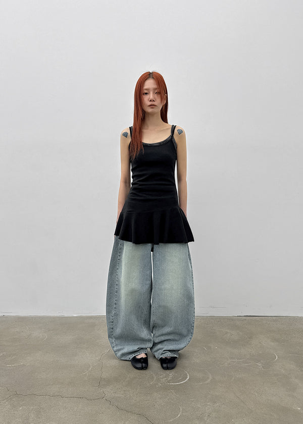 [MADE] Fuku Layered Sleeveless Top