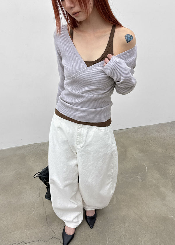 [MADE] Erif Wrap Knit