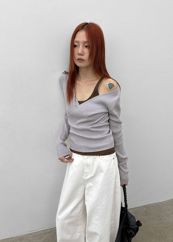 [MADE] Erif Wrap Knit