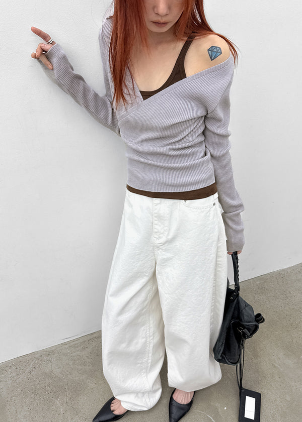 [MADE] Erif Wrap Knit