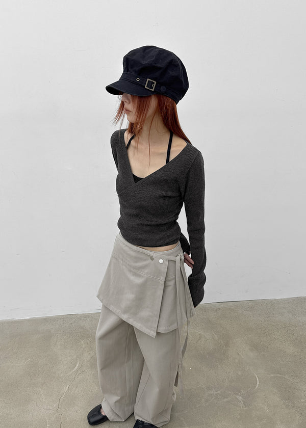 [MADE] Erif Wrap Knit