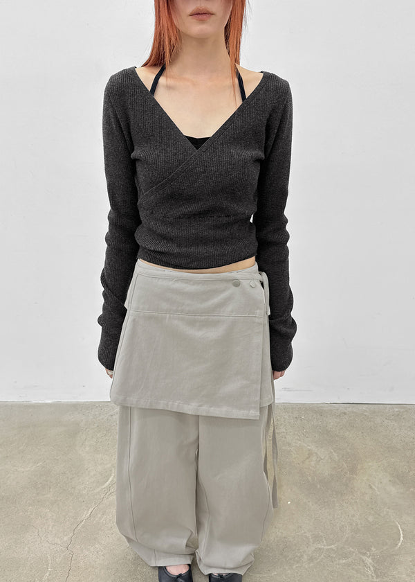 [MADE] Erif Wrap Knit