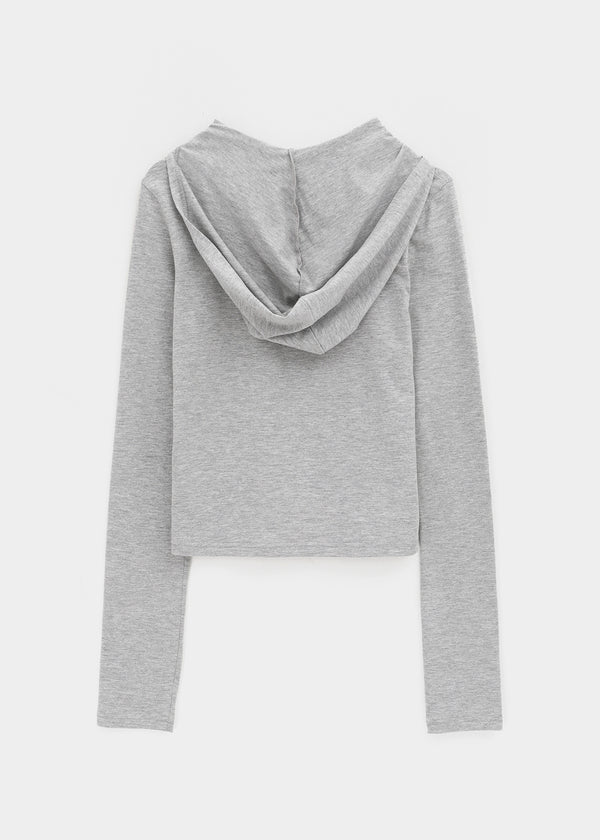 [MADE] Trolle Diagonal Hooded Cardigan