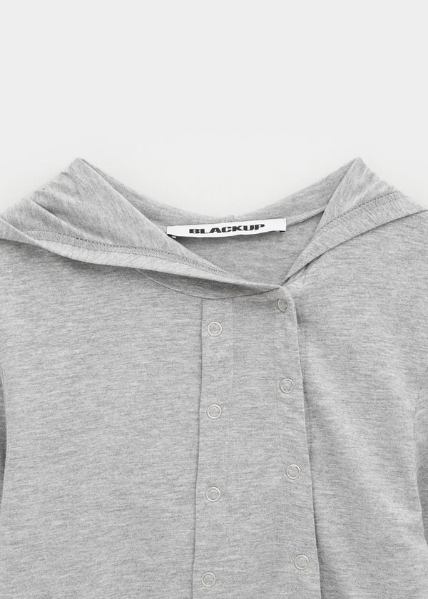 [MADE] Trolle Diagonal Hooded Cardigan