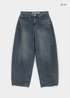 [MADE] Prin Curved Denim Pants