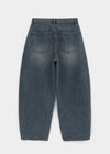 [MADE] Prin Curved Denim Pants