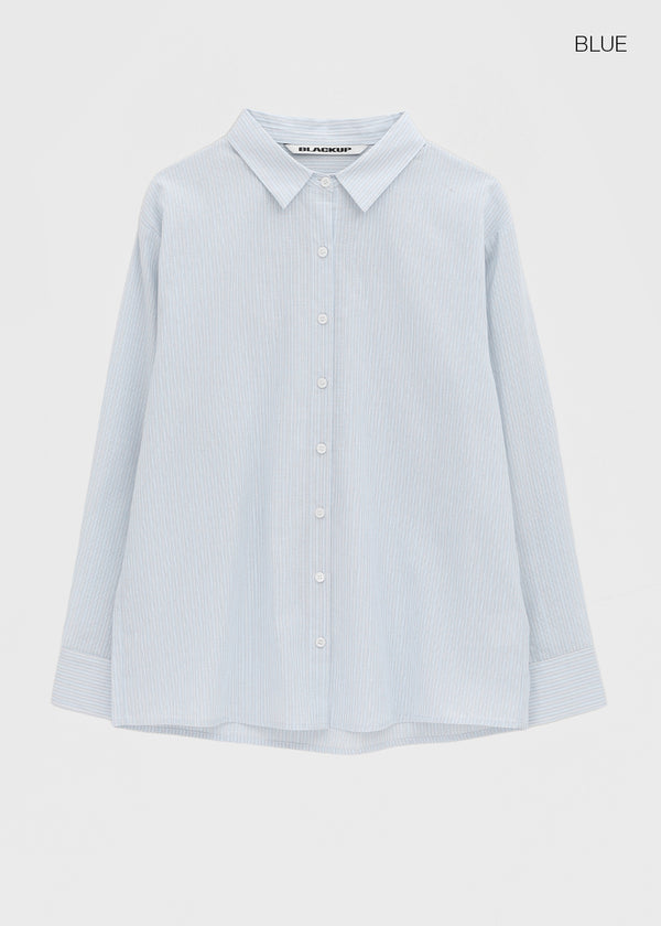 [MADE] Banamon Loose-Fit Stripe Shirt