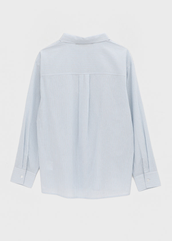 [MADE] Banamon Loose-Fit Stripe Shirt