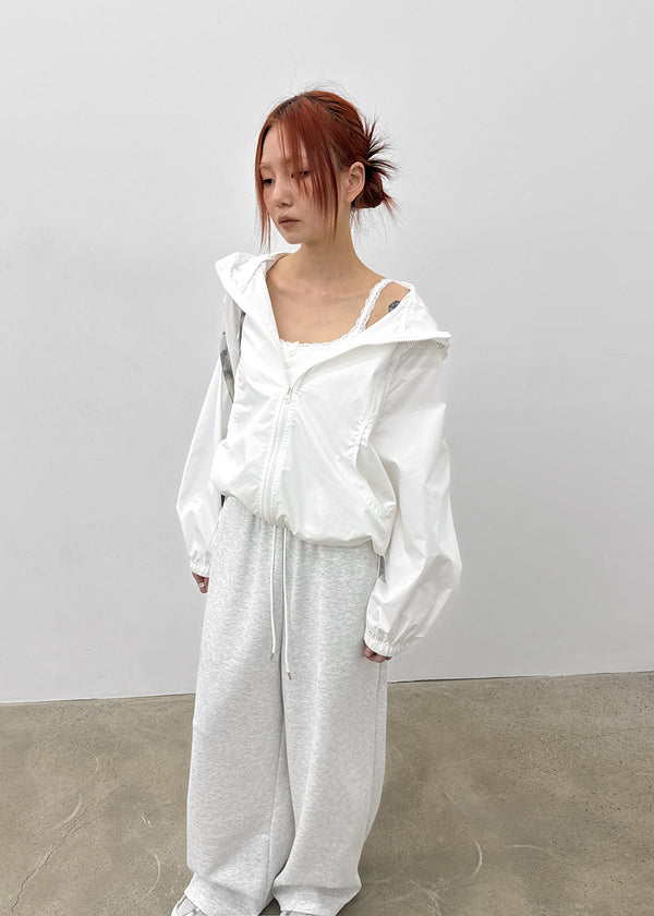 Dinock Hooded Windbreaker Jumper