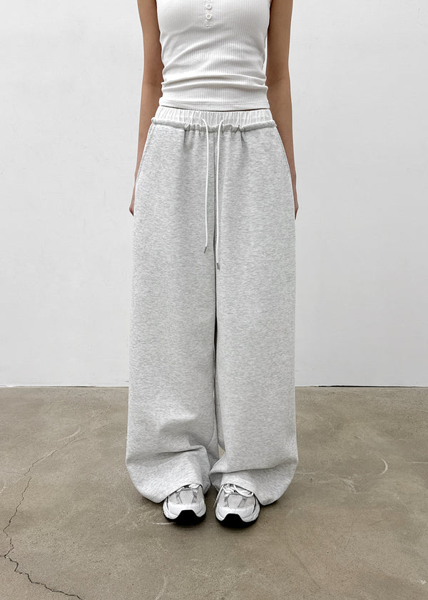 Tealen Color Block Layered Banding Pants