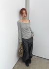 Tenshut Bijou Non-Fade Wide Balloon Denim Pants