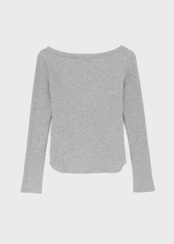 [MADE] Kerity Button Long-Sleeve Tee