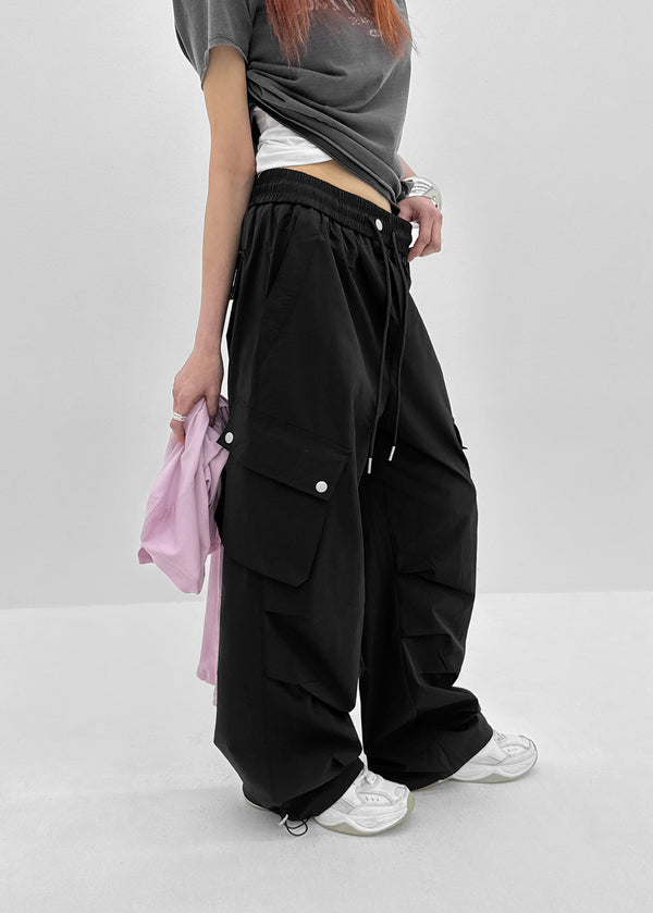 Jetro Nylon Two-way Cargo Pants