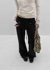 Maven Low-Waist Bootcut Banding Pants