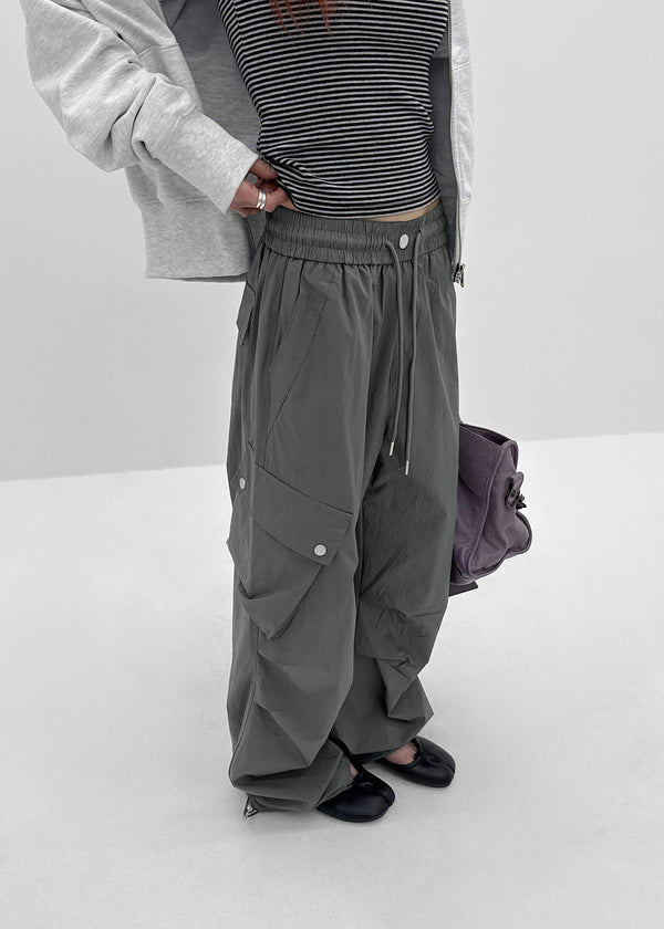 Jetro Nylon Two-way Cargo Pants