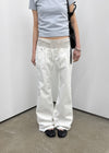 Maven Low-Waist Bootcut Banding Pants
