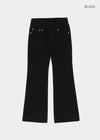 Maven Low-Waist Bootcut Banding Pants