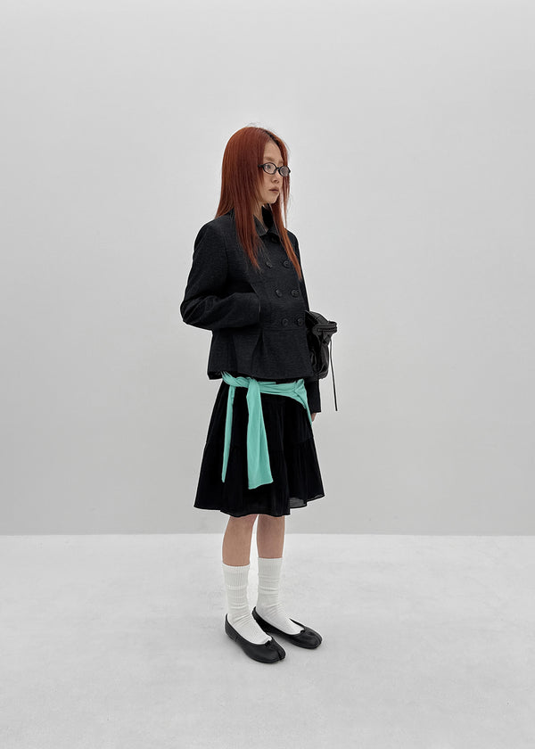 Levinno Flare Double Jacket