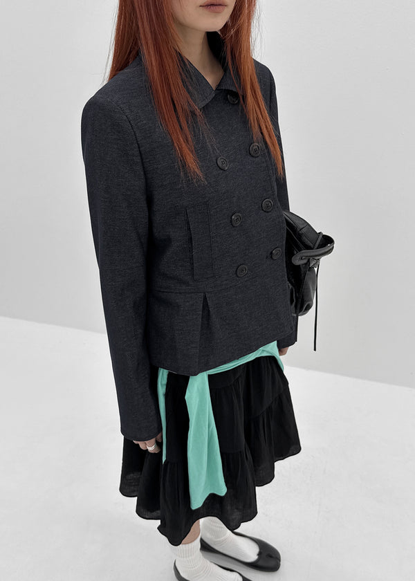 Levinno Flare Double Jacket