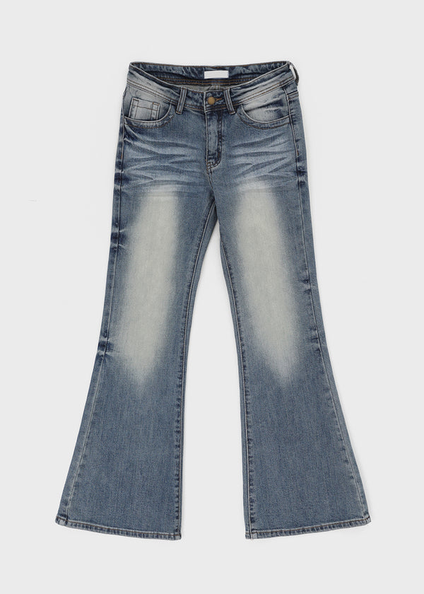 Terang Low-Waist Bootcut Denim Pants