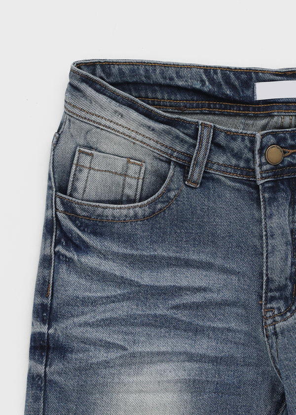 Terang Low-Waist Bootcut Denim Pants