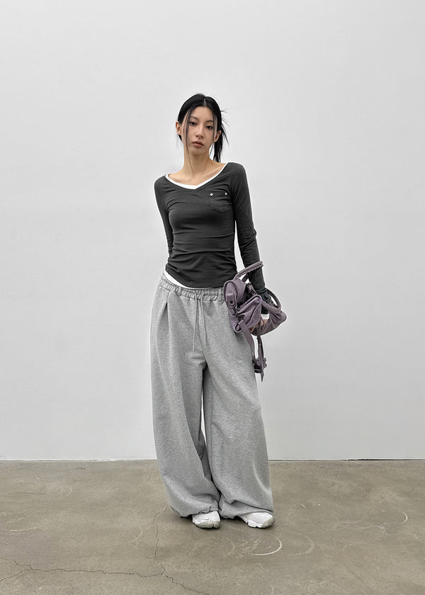 [MADE] Dikiden Wide Two-Way Banded Pants