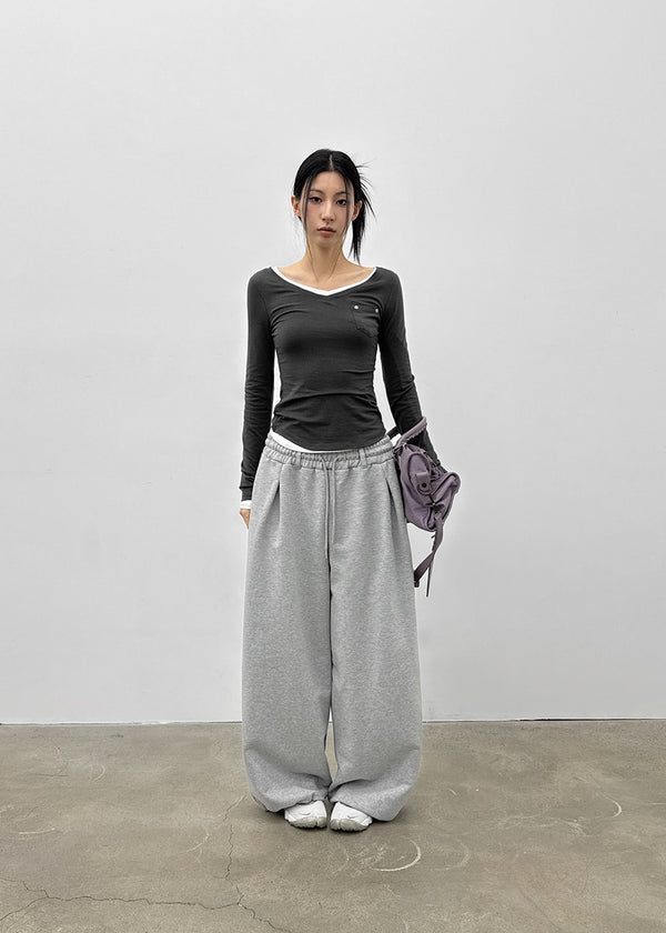 [MADE] Dikiden Wide Two-Way Banded Pants