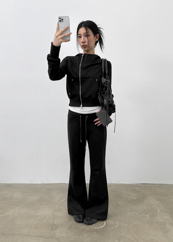 [MADE] Higg Unbal Hooded Zip-up