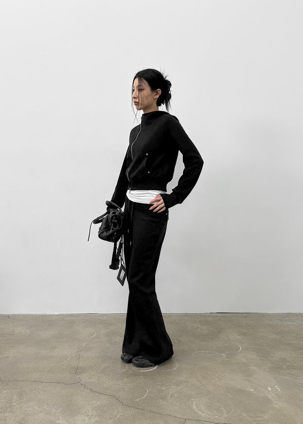 [MADE] Higg Unbal Hooded Zip-up