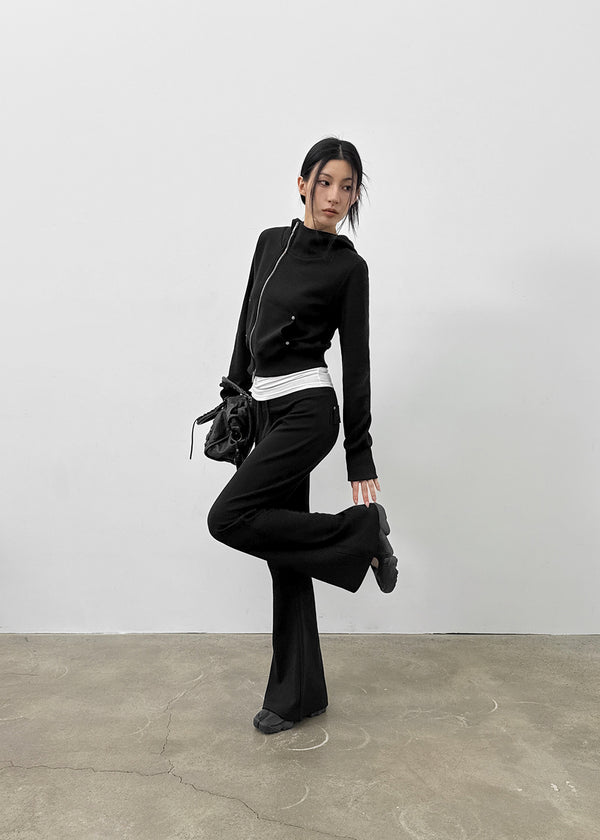 [MADE] Higg Unbal Hooded Zip-up