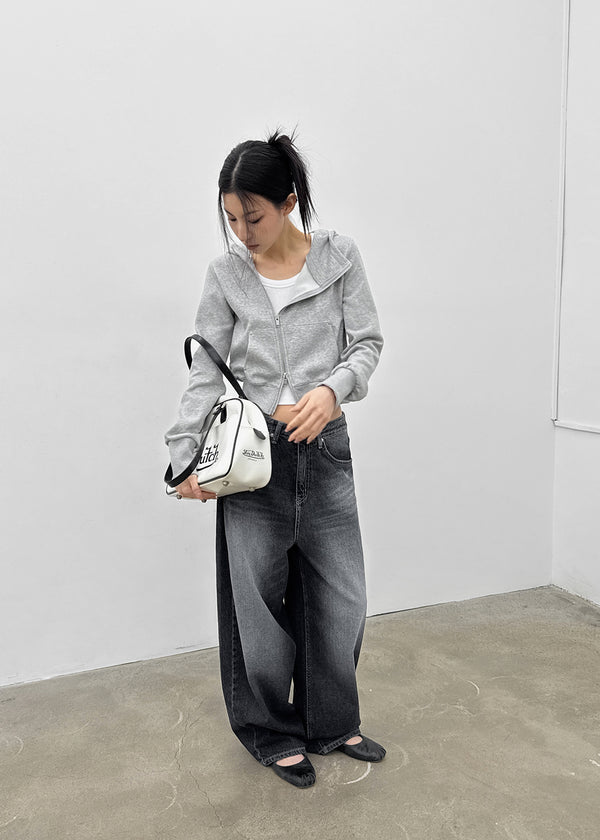 [MADE] Higg Unbal Hooded Zip-up