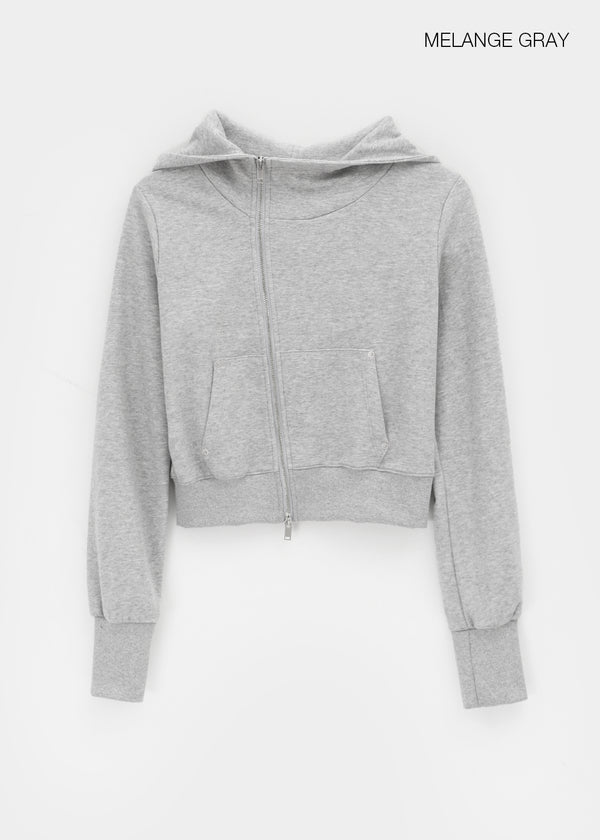 [MADE] Higg Unbal Hooded Zip-up