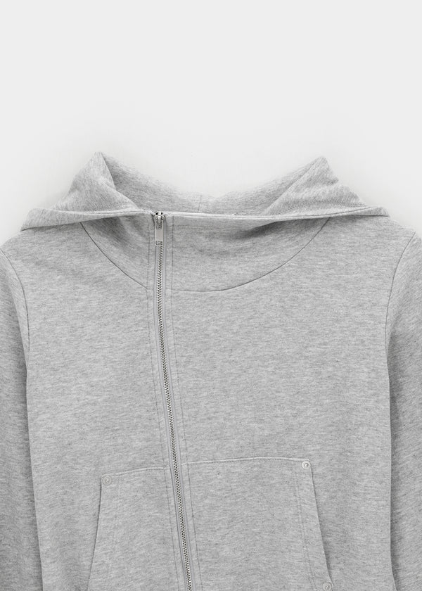 [MADE] Higg Unbal Hooded Zip-up