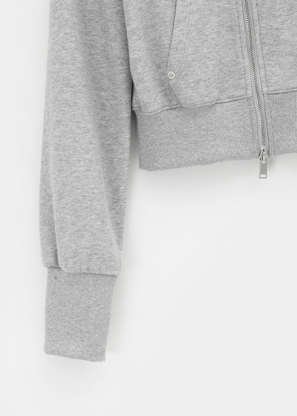 [MADE] Higg Unbal Hooded Zip-up