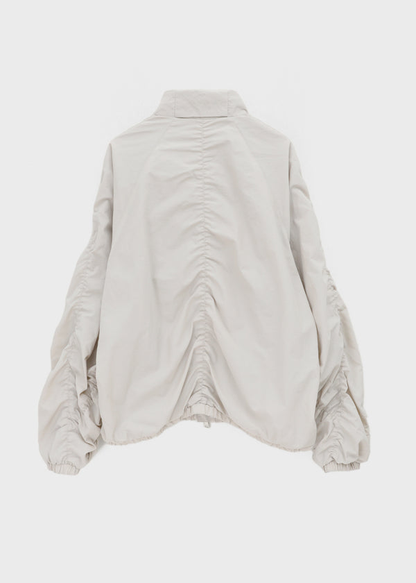 (UNISEX) Bracken Shirring Two-way Nylon Jumper