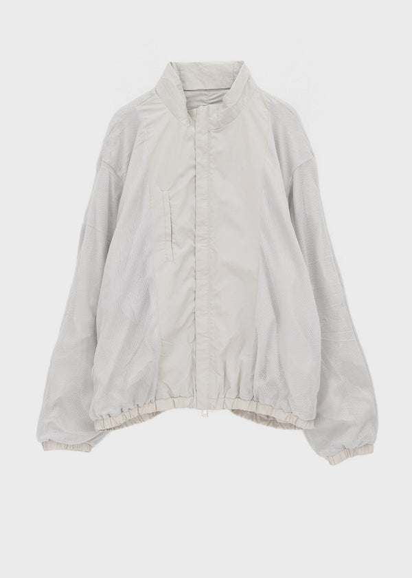 (UNISEX) Bracken Shirring Two-way Nylon Jumper